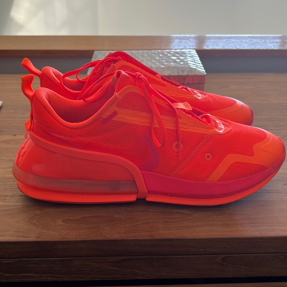 Nike Air Max Up Bright Orange Sneakers, Women's Size 10.5